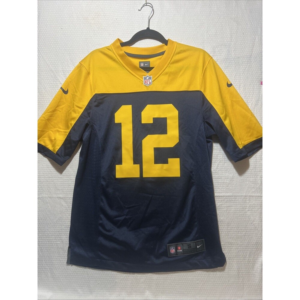 Nike Aaron Rodgers Packers On Field Navy Size Small